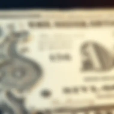 Detailed view showcasing the intricate design features of the certificate