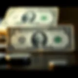 Historical representation of the 1934 Five Dollar Silver Certificate