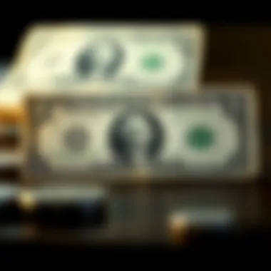 Historical representation of the 1934 Five Dollar Silver Certificate