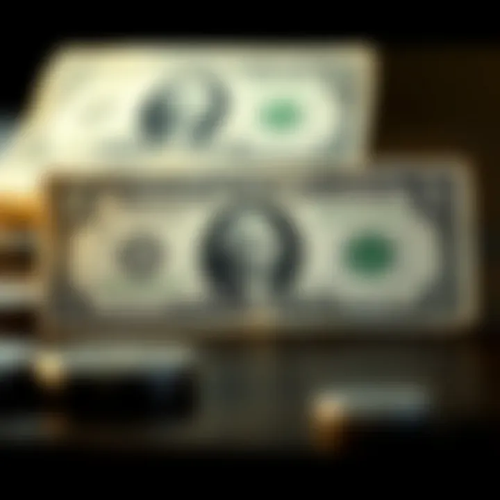 Historical representation of the 1934 Five Dollar Silver Certificate