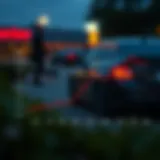 Graph depicting factors influencing car insurance costs