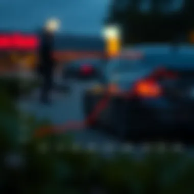 Graph depicting factors influencing car insurance costs