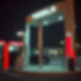 Tesla electric vehicle charging station with carbon credits symbol