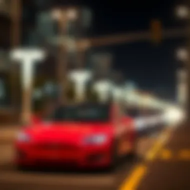 Financial report showcasing Tesla's revenue from carbon credits