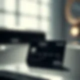 Audi Visa Signature Credit Card showcasing premium design