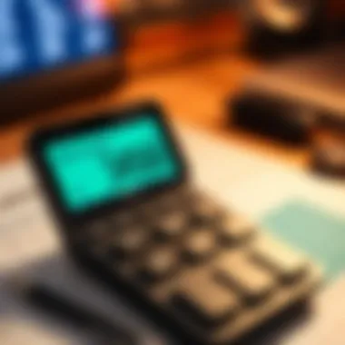 Calculator interface displaying bond valuation