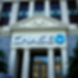 Chase Bank logo with bank building backdrop