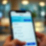Chime app interface showcasing transfer options
