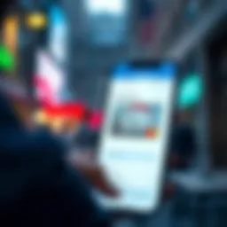 Visual representation of the CitiCard app interface