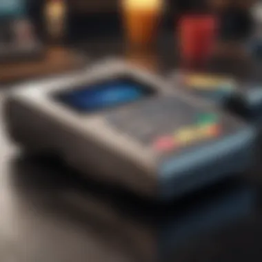 Advanced Business Credit Card Machine Advanced credit card machine showcasing modern design and functionality