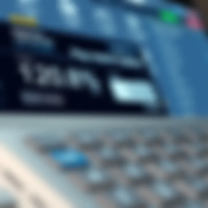 Digital Interface of a Monthly Payment Calculator