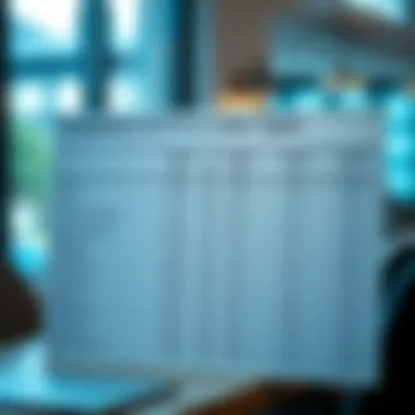 Comparison Chart of Loan Types