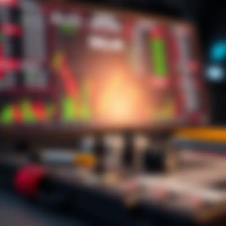 Technical analysis tools used in currency trading