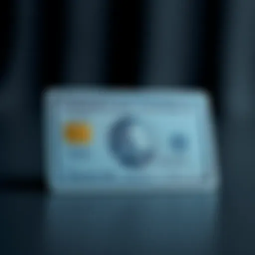 Luxury American Express Card A luxurious American Express card design against a sleek background