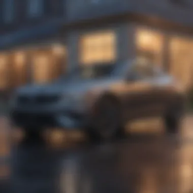 New Car Financing Options Image of a new car representing financing options
