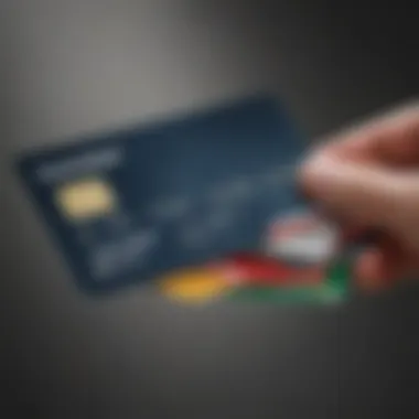 Comparison chart of credit card options