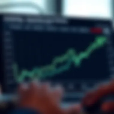 Analyzing Economic Conditions Impacting Loan Choices A graph showing economic trends affecting student loan decisions