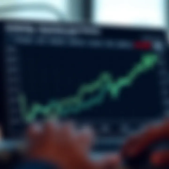 Analyzing Economic Conditions Impacting Loan Choices A graph showing economic trends affecting student loan decisions