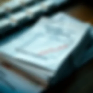 Digital representation of bank statements