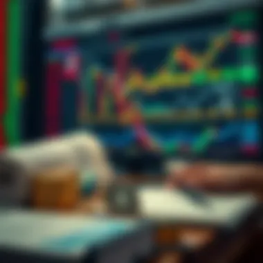 A diversified portfolio with various stock options illustrated