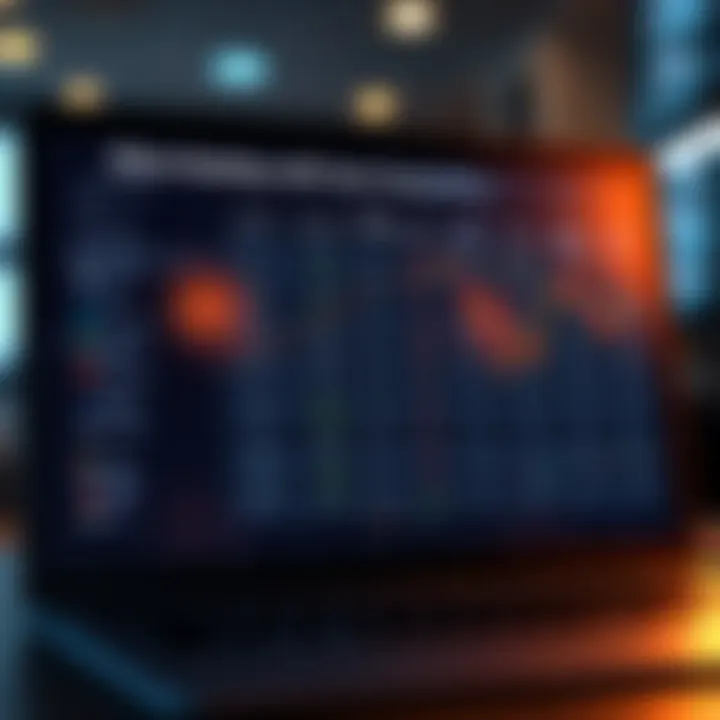 Comparison chart of Eikon Desktop with other financial platforms