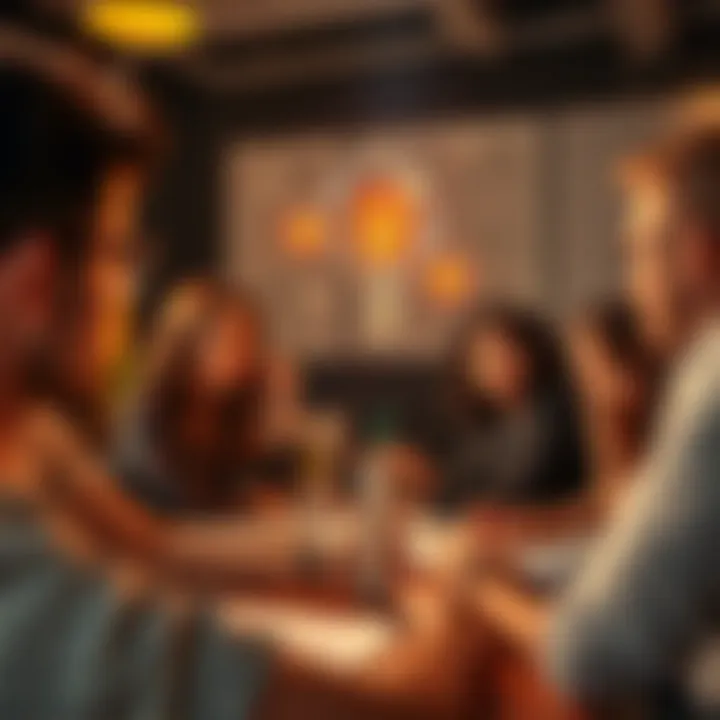 Igniting Innovative Ideas Innovative brainstorming session with creative ideas