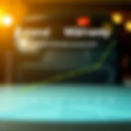 Graph illustrating average costs of extended warranties over time