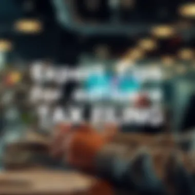 Expert Tips for Effective Tax Filing Graphical representation of expert tips for effective tax filing