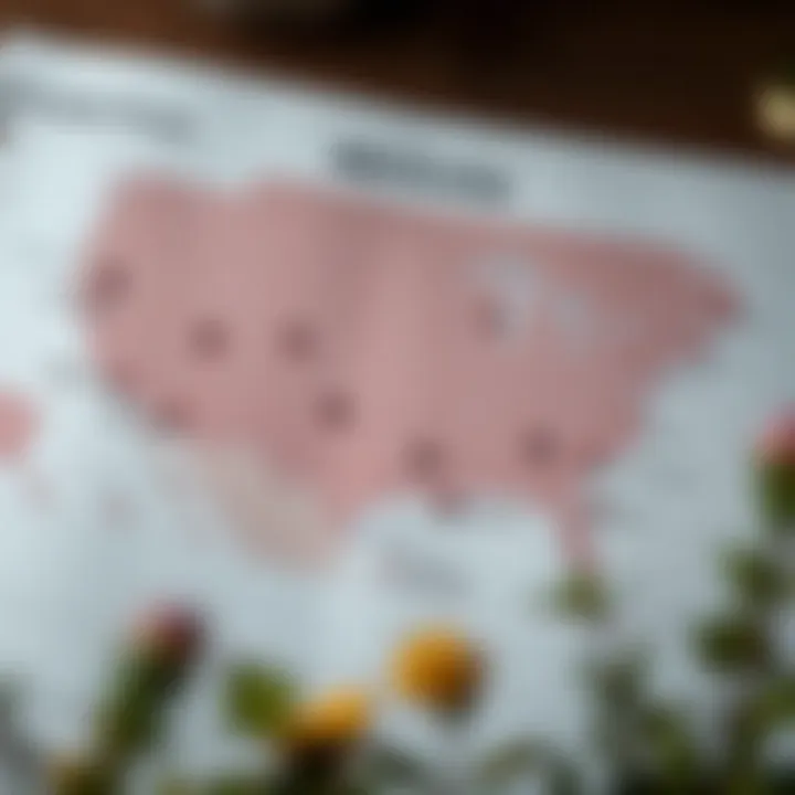 Investment Regions with Low Prices Map highlighting regions with lower real estate prices and investment potential