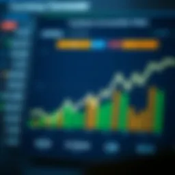 Visual representation of cryptocurrency conversion rates.