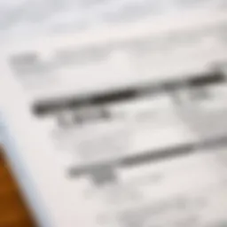 Detailed view of Form 1116 highlighting sections for foreign tax credits.