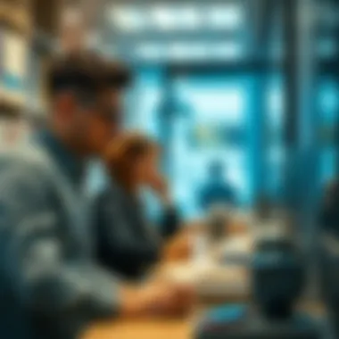 Importance of Customer Experience in Banking An engaging customer interaction within a bank setting