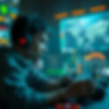 Virtual Economies in Gaming A creative depiction of virtual economies within different gaming environments.