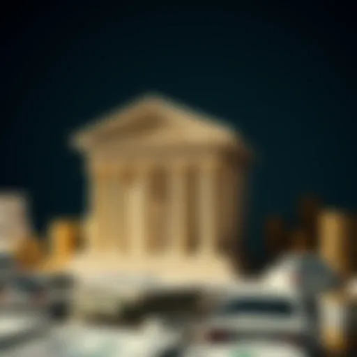 Diverse bank account types representation