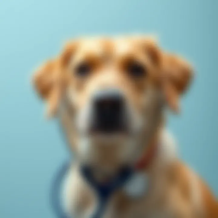 Understanding Health Coverage for Dogs A close-up of a dog with a stethoscope around its neck