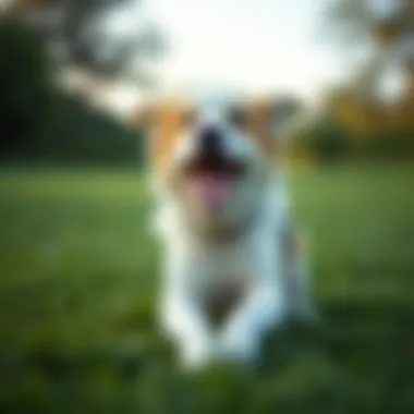 The Importance of Dog Insurance for Happy Pets A joyful dog playing in a grassy field