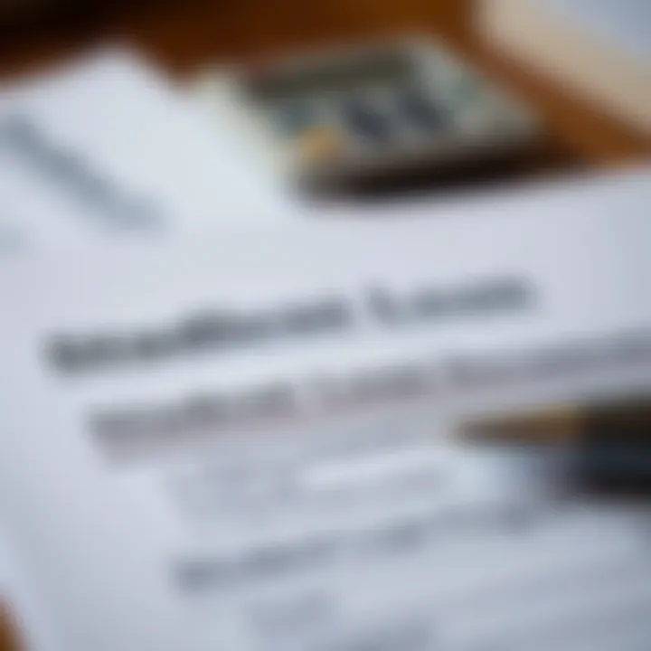 Understanding Student Loan Documents A close-up of student loan documents