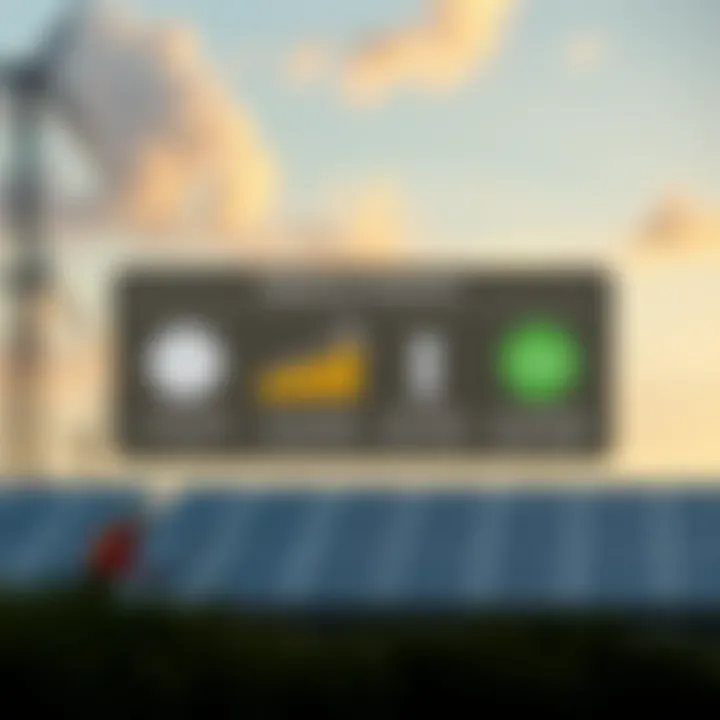 Infographic on regulatory frameworks affecting solar electricity sales