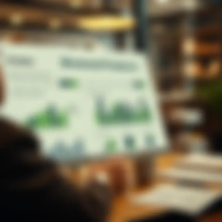 A graphical representation of diverse financial products offered by Fidelity Investments