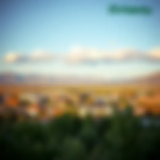 A scenic view of American Fork, Utah showcasing its vibrant community and natural beauty