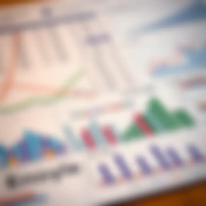 Visualizing Financial Trends through Charts Graphs and charts derived from a budget spreadsheet showcasing financial trends