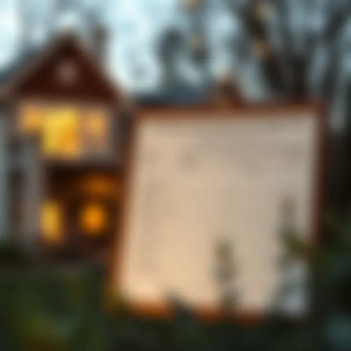 A comparison chart of different mortgage types