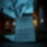 Compliance checklist for HUD requirements