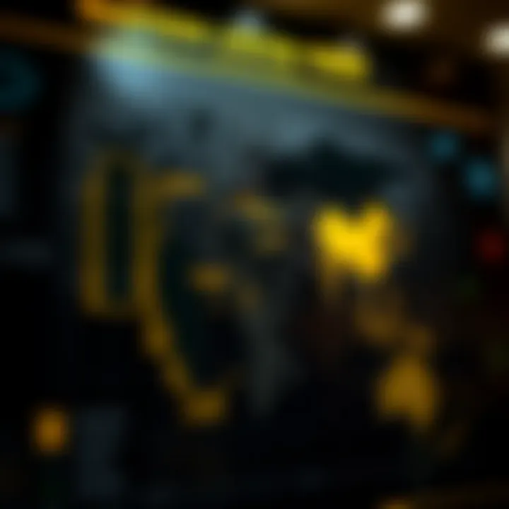 Impact of Destination on Western Union Fees Map illustrating destination impact on Western Union fees