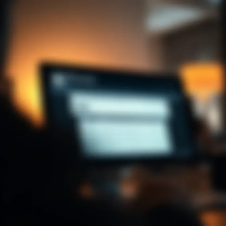 Conducting Effective EIN Searches Search bar with EIN query on a computer screen