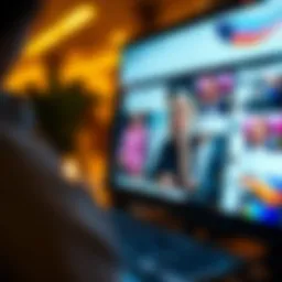 A captivating Twitter feed displaying engaging content