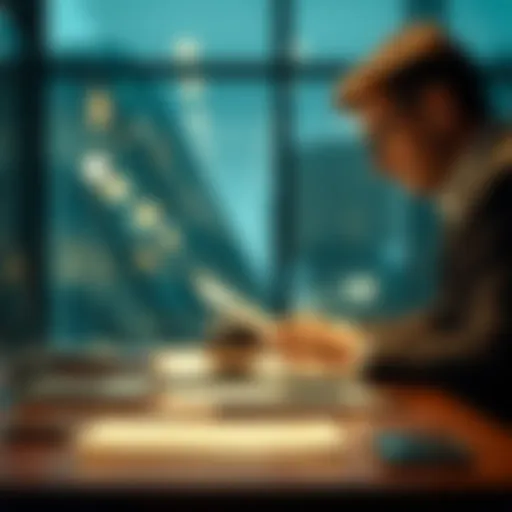 Exploring Ethical Dilemmas in Business Abstract representation of ethical dilemmas in business