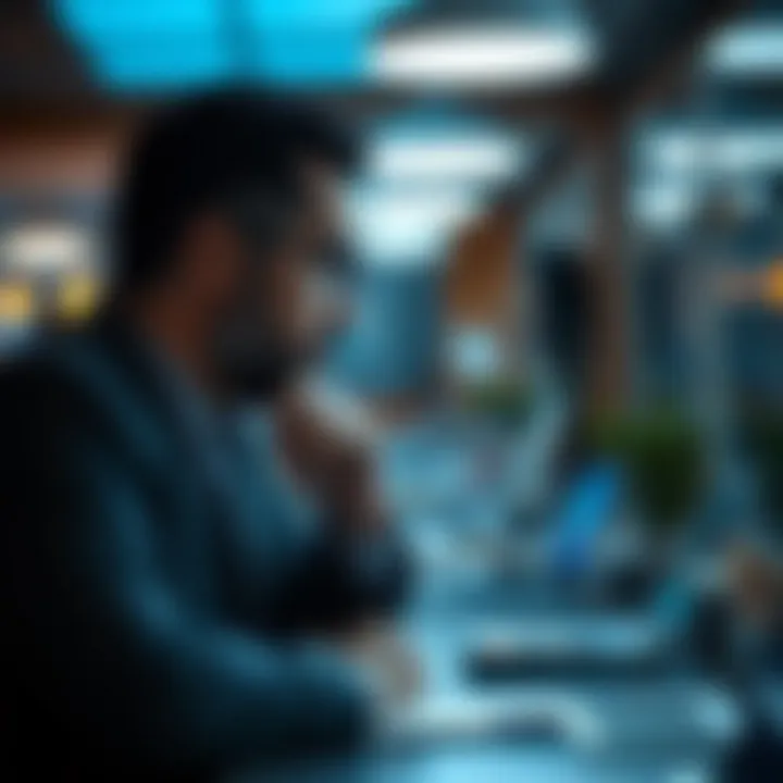 Formulating Investment Strategies Investor pondering over investment strategies