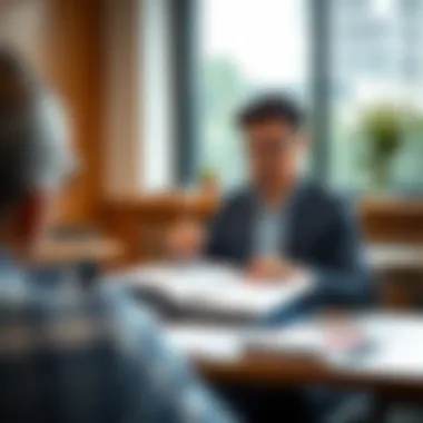 Exam Day Confidence for Aspiring Agents A person confidently taking an exam in a serene environment