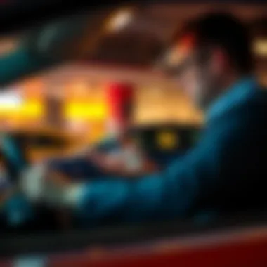 Mastering Negotiation for Better Car Deals Person negotiating a car price